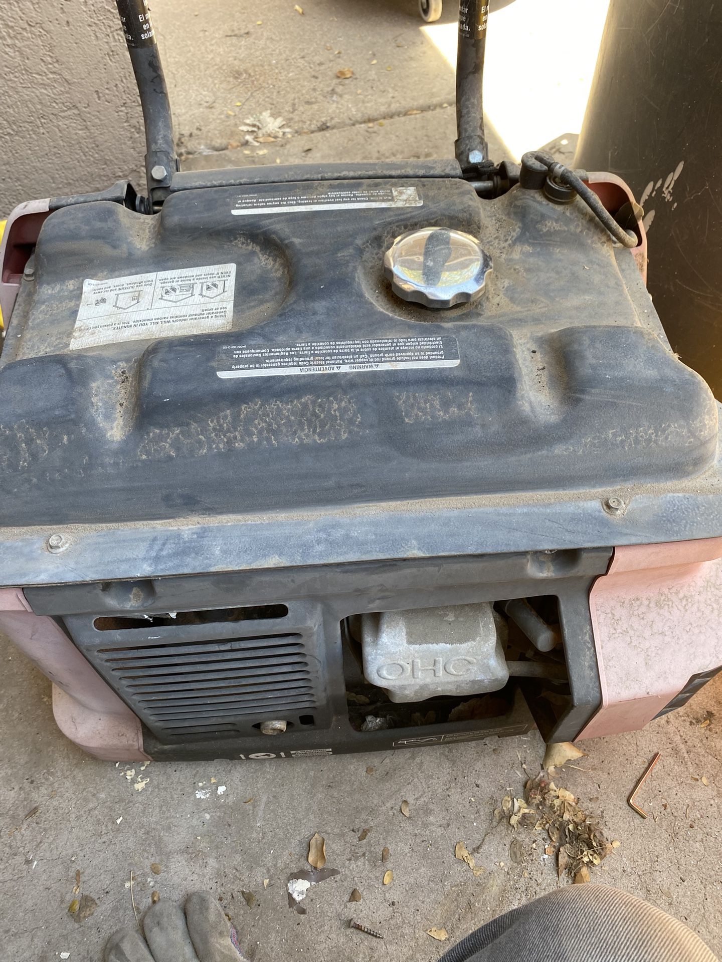 Husky Portable Gas Generator 