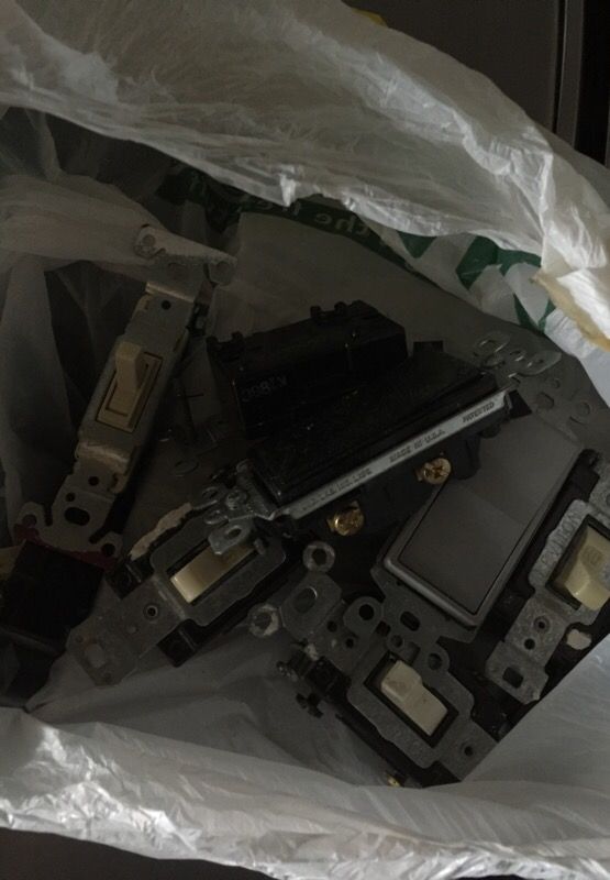 Bag O Switches (10 Home light switches)