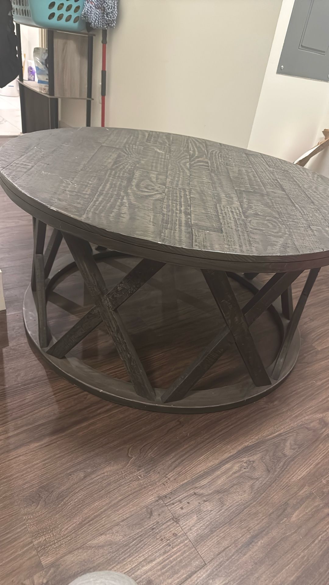 Coffee Table + End Table Set – Modern Industrial Style