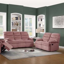 Manual Reclining Sofá Set