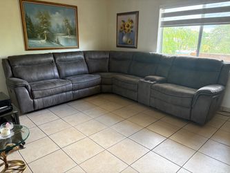 Electric Reclining sectional Sofa