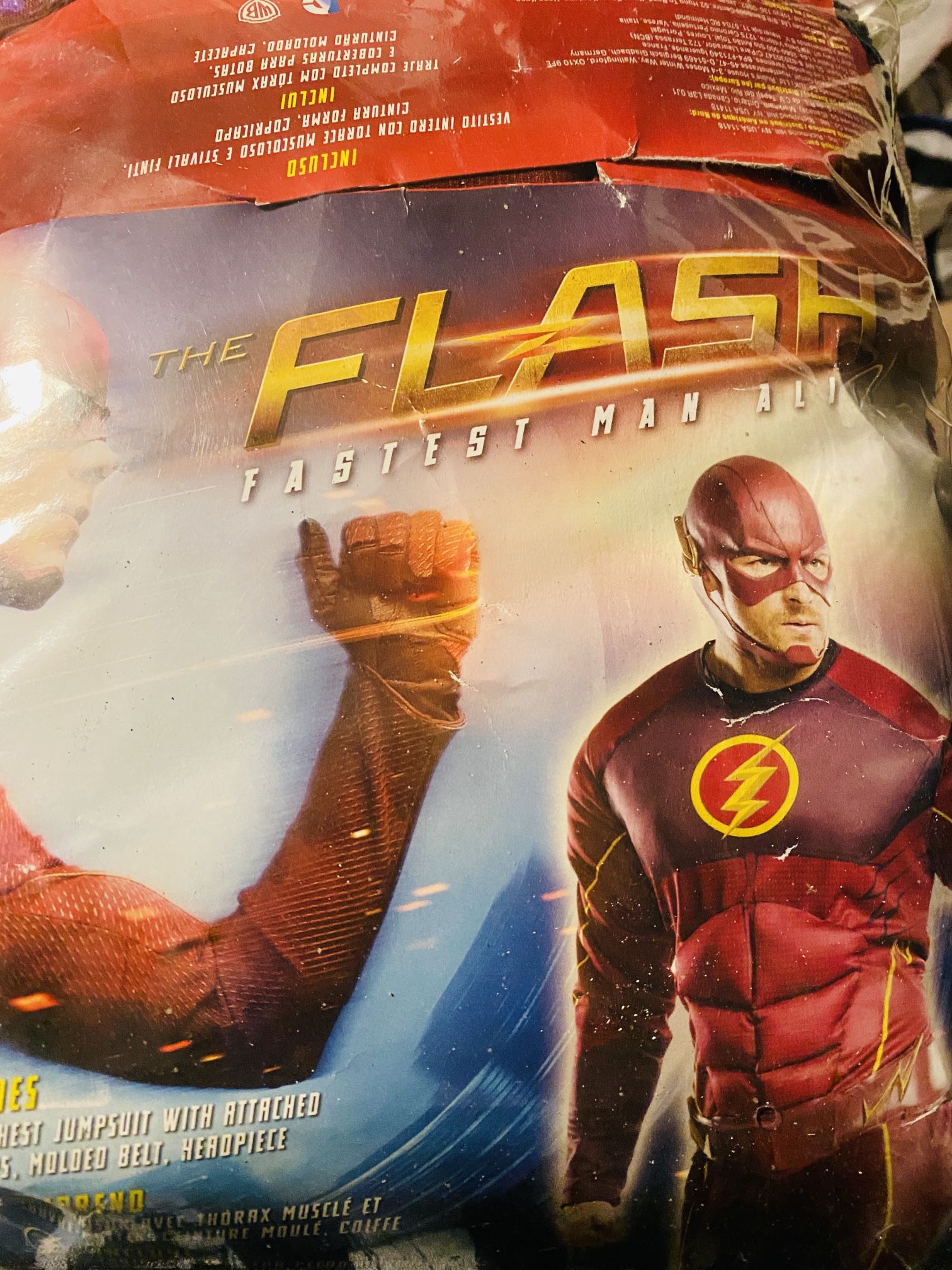 The Flash Adult Size Costume 