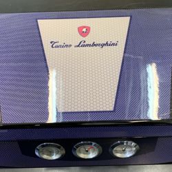 Torino Lamborghini Cigar Humidor, Excellent Condition 