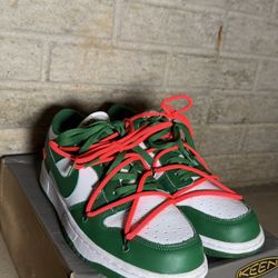 Nike Dunk Low Off-White Pine Green