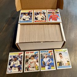 Set #2–2026 Topps Heritage Complete Base Set Baseball Cards (300 cards)