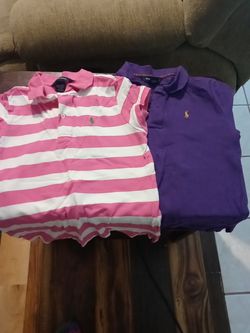2 Girls size 16 Ralph Lauren Shirts $15 for both