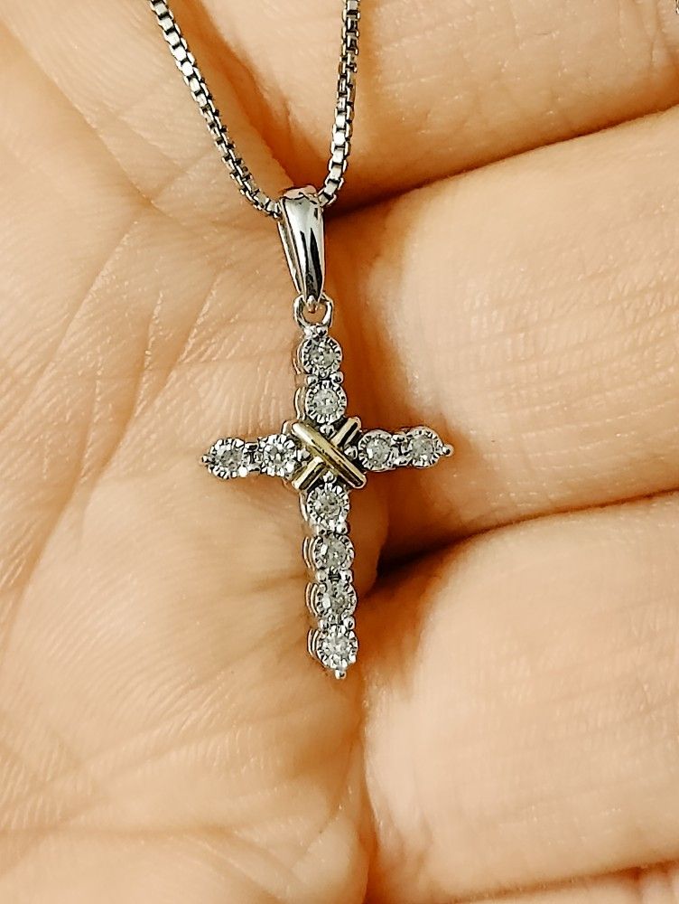 Diamond Cross Necklace