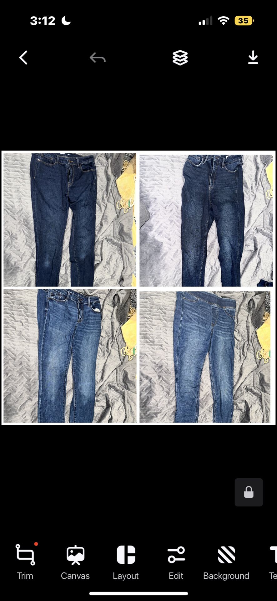 Old Navy Jeans (4) Bundle Size 4-6