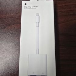 Brand new Apple Lightning to USB 3 Camera Adapter