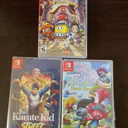 Sealed New Nintendo Switch Games