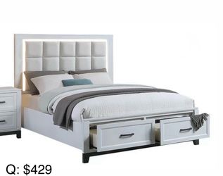Queen bed frame