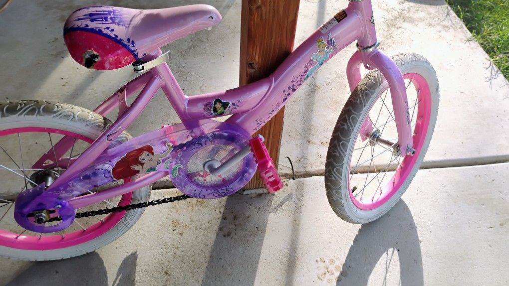 16" girl bike