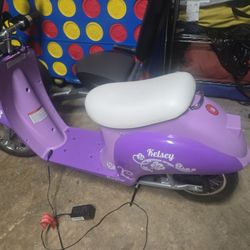 RAZOR POCKET MOD ELECTRIC SCOOTER - PURPLE **NEEDS NEW BATTERY**