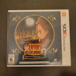 Layton's Mystery Journey: Katrielle And The Millionaire's Conspiracy CIB Nintendo 3DS