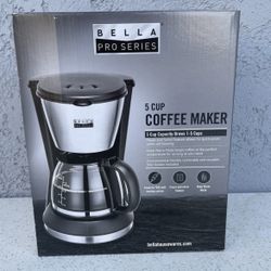 Bella Pro Series - 5-Cup Coffee Maker *NEW*