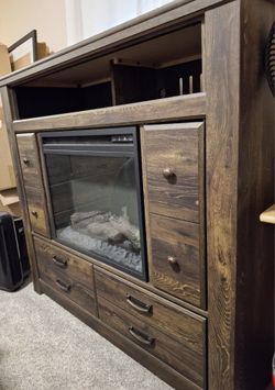 Tv Stand With Fireplace