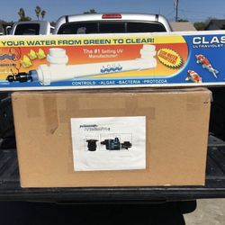 KOI POND PUMP & UV LIGHT - BRAND NEW IN BOX