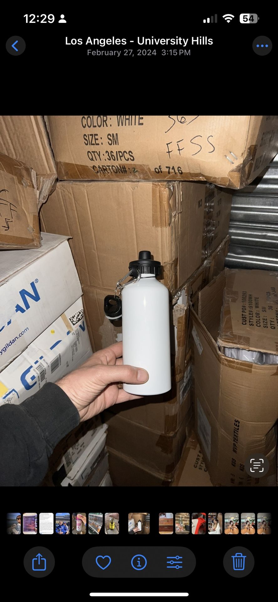 48 X Water Bottle