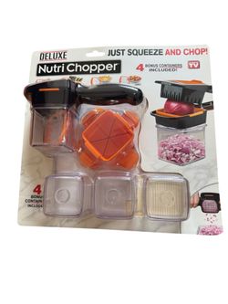New Deluxe Nutri Chopper set