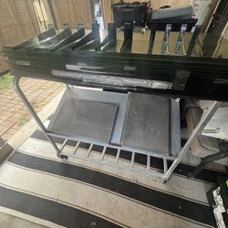 Glass Shelves With The Racks 