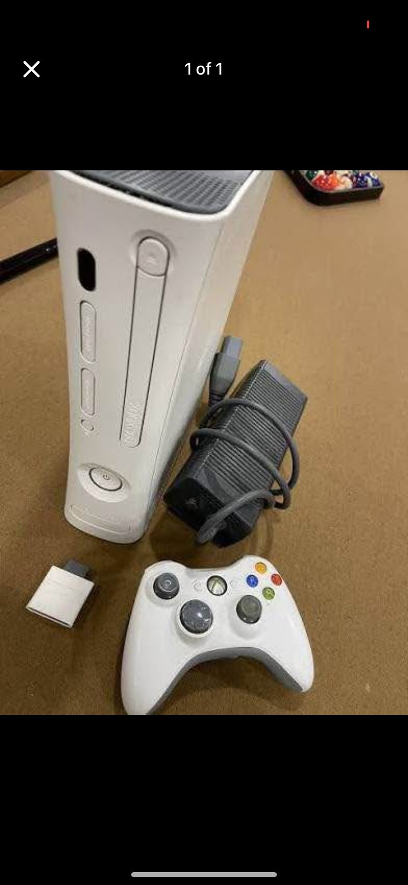 Xbox 360 All Wires And Controller