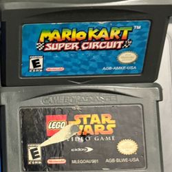 Game Boy Advanced Cartridges 