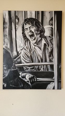Arthur Fleck Portrait Painting Art