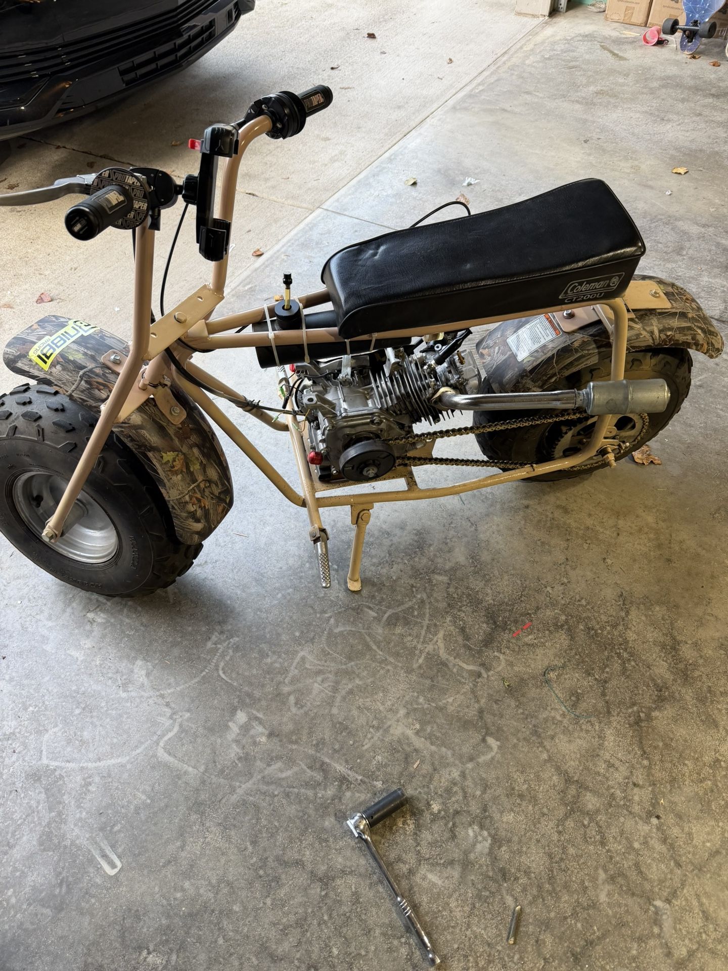 Colman 212 mini bike