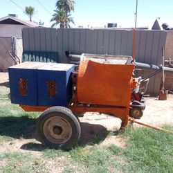 Mortar Mixer , Rebuilt Heavy Duty Motor .