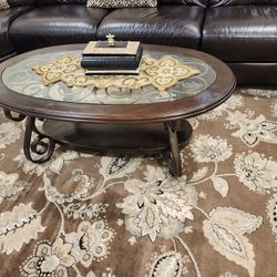 Coffe Table With 2 End Table