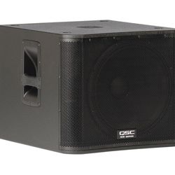 Qsc kw181 professional subwoofer qsc for djs band musician as new box included