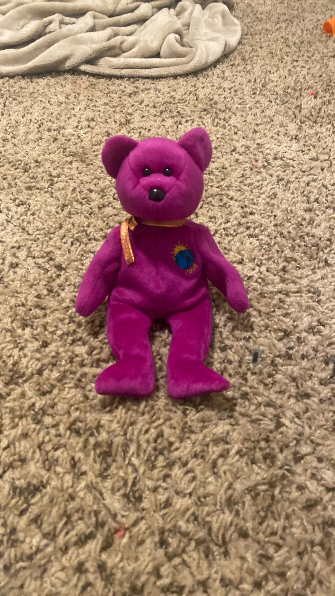 Rare Retired Name Error Millenium Beanie Baby