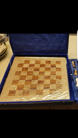 New MARBLE Chess Set (Bought in Kuwait)
