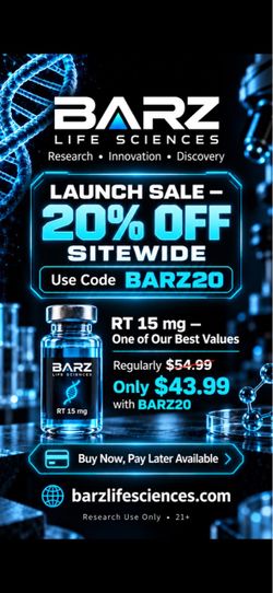 BARZ Life Sciences — Launch Sale 20% Off