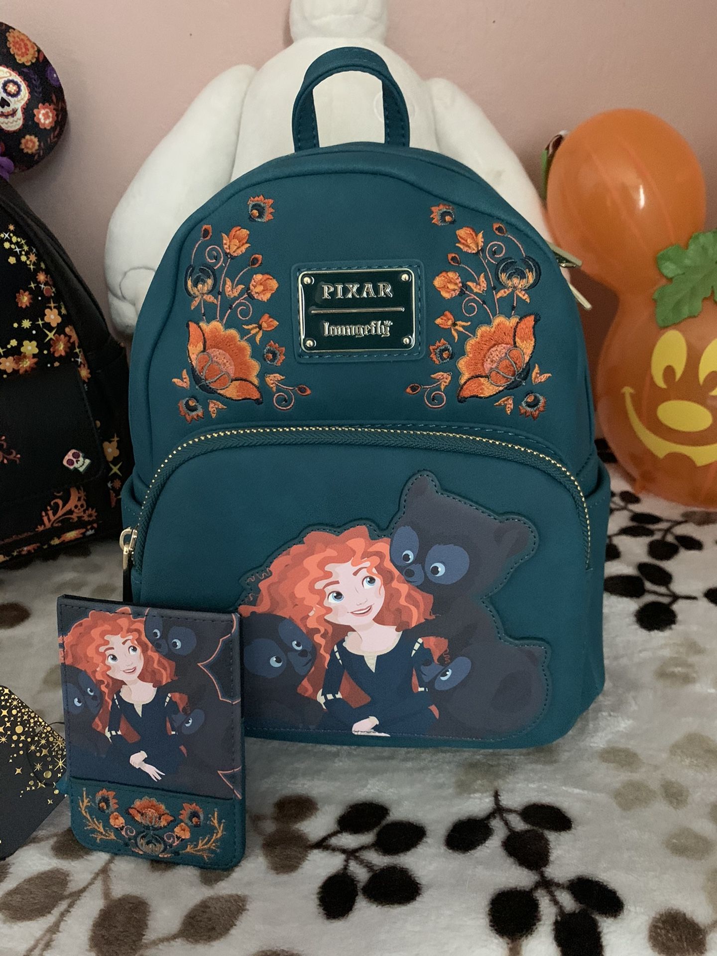 NWT Disney Loungefly Brave backpack and wallet