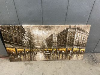 Paris Beautiful Painting
