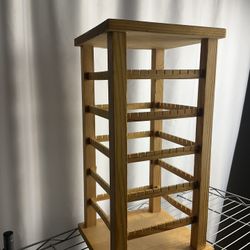 Rotating Earring Display.