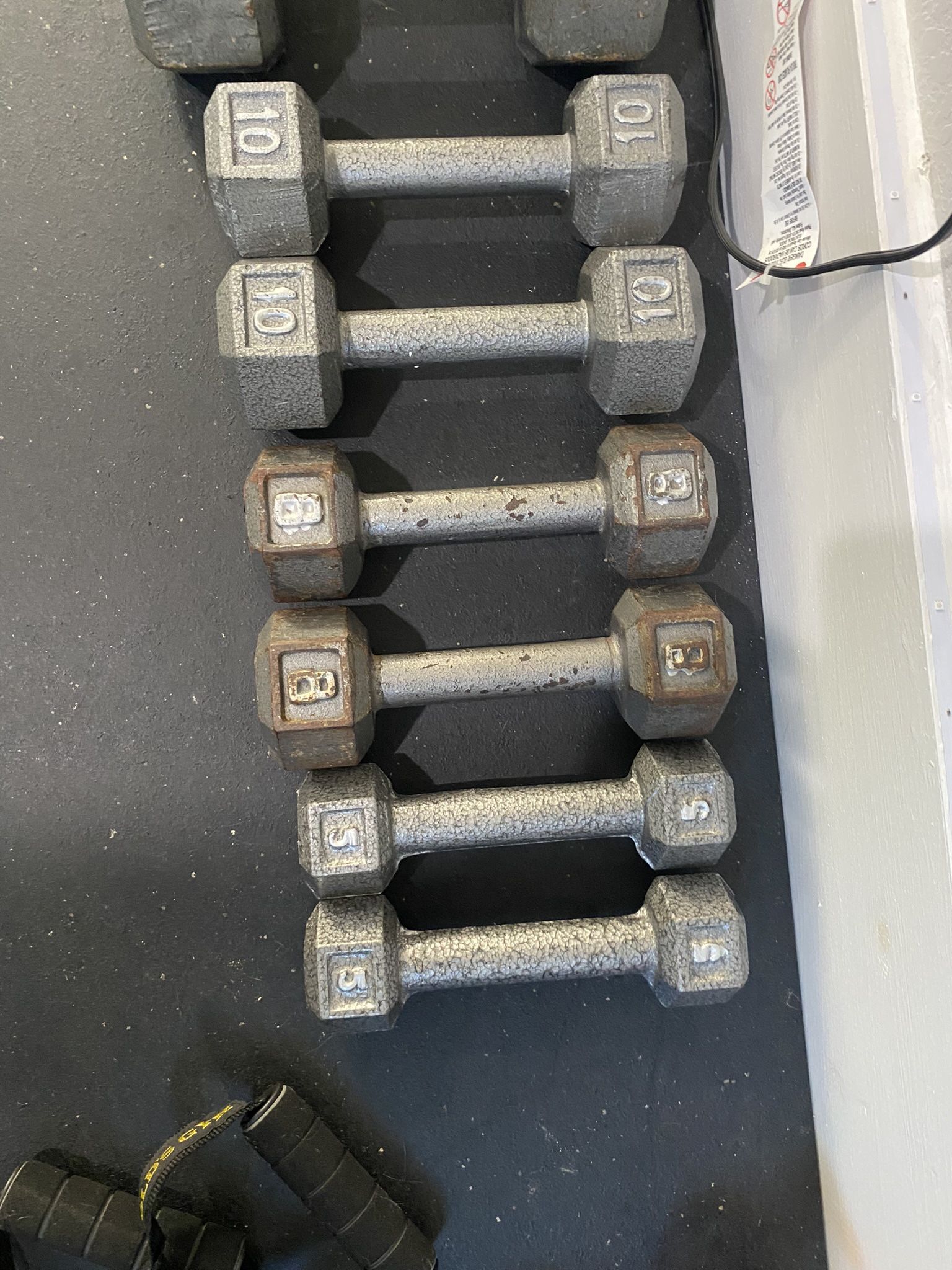 DUMBBELLS 355lbs. For $250 for Sale in Friendswood, TX - OfferUp