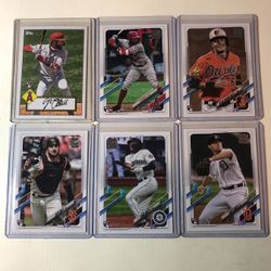 2021 TOPPS BASEBALL SERIES 1 ROOKIE CARDS 