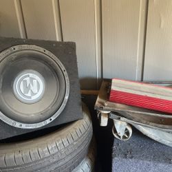 10" Subwoofer With Amplifier 
