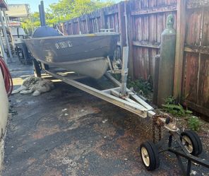 Bote de pesca de 14 ft