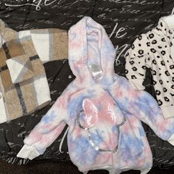 3pk Girls’ Infant Jackets/Sweatshirts