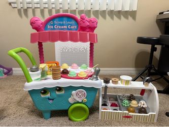 Melissa & doug, leap frog - scoop and learn ice cream cart shop set