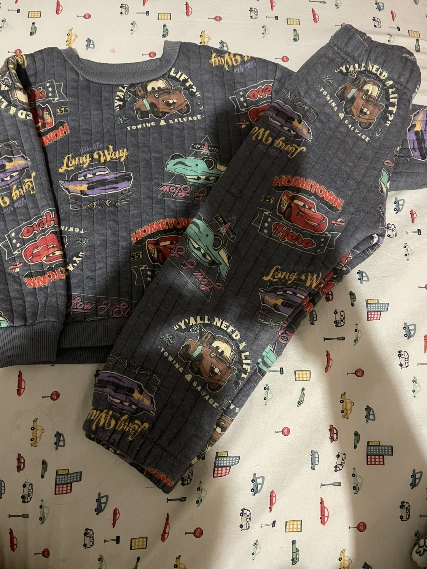 Disney Cars & Toy Story Sets   Size 4t
