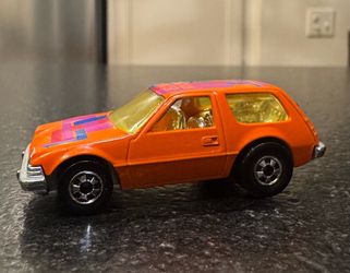Hot Wheels AMC Packin' Pacer 1:64 Diecast Orange Vintage 1977 Hong Kong