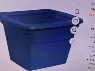 Sterilite storage bin no lid big