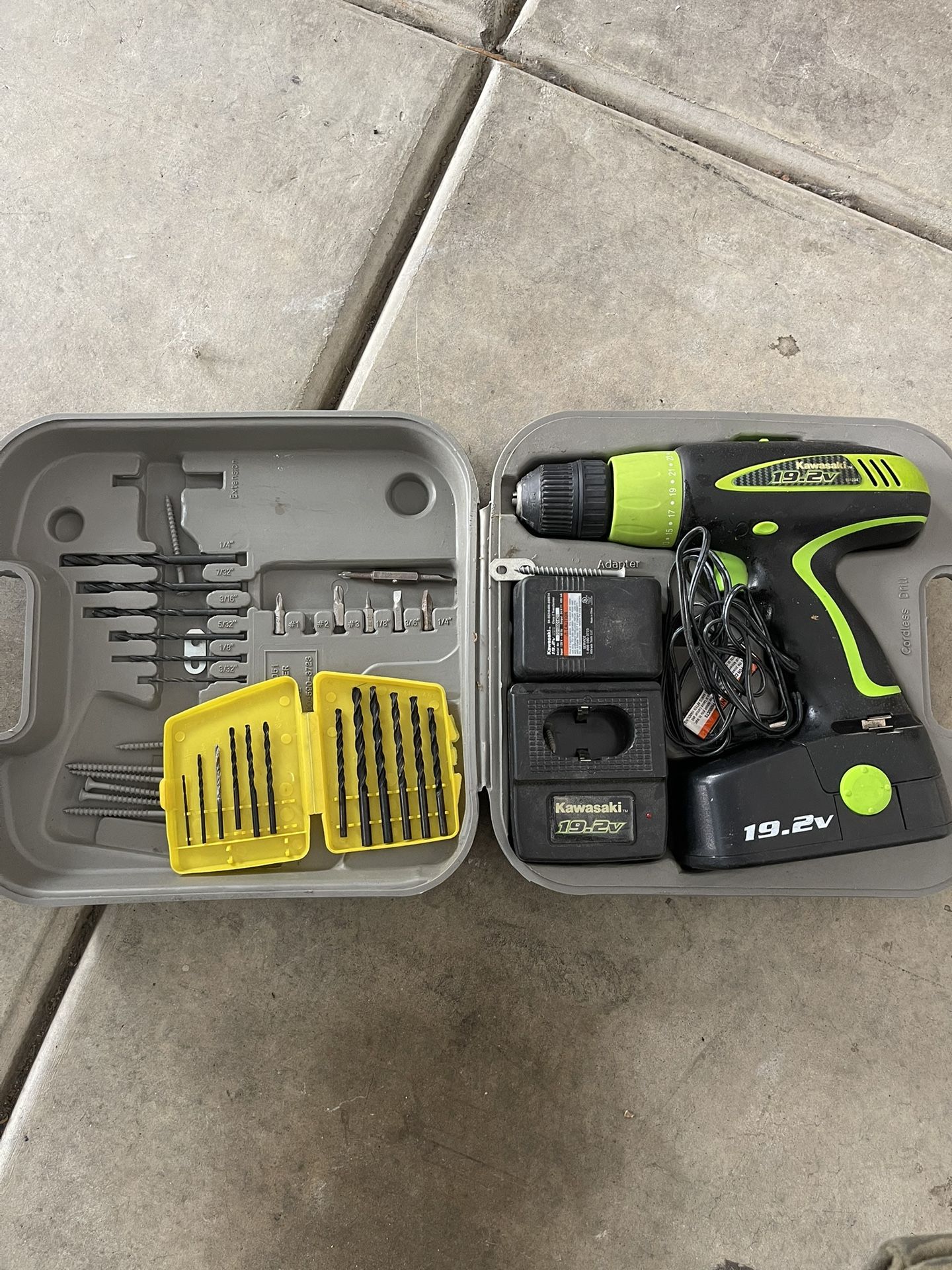 Kawasaki 19.2v Cordless Drill