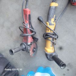 Milwaukee Dewalt GRINDERS 