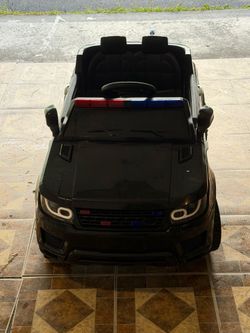 Kids police car