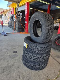 4 NEW TIRE 265/70R17 LT APLUS ON SPECIAL